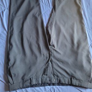 Male Dress Pants, 46x29, Gray, Van Heusen